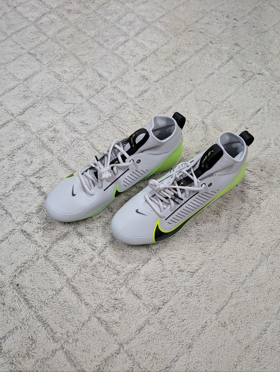 Nike Vapor Edge Pro 360 2 Platinum Green Football Cleats Mens Size 13 DA5456-004 main image 6
